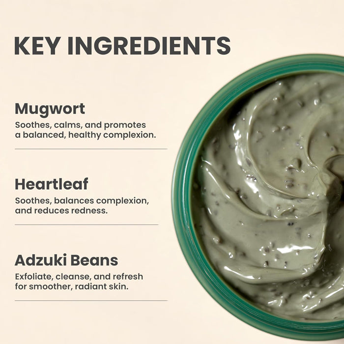 Mugwort Pore Clarifying Wash Off Pack
