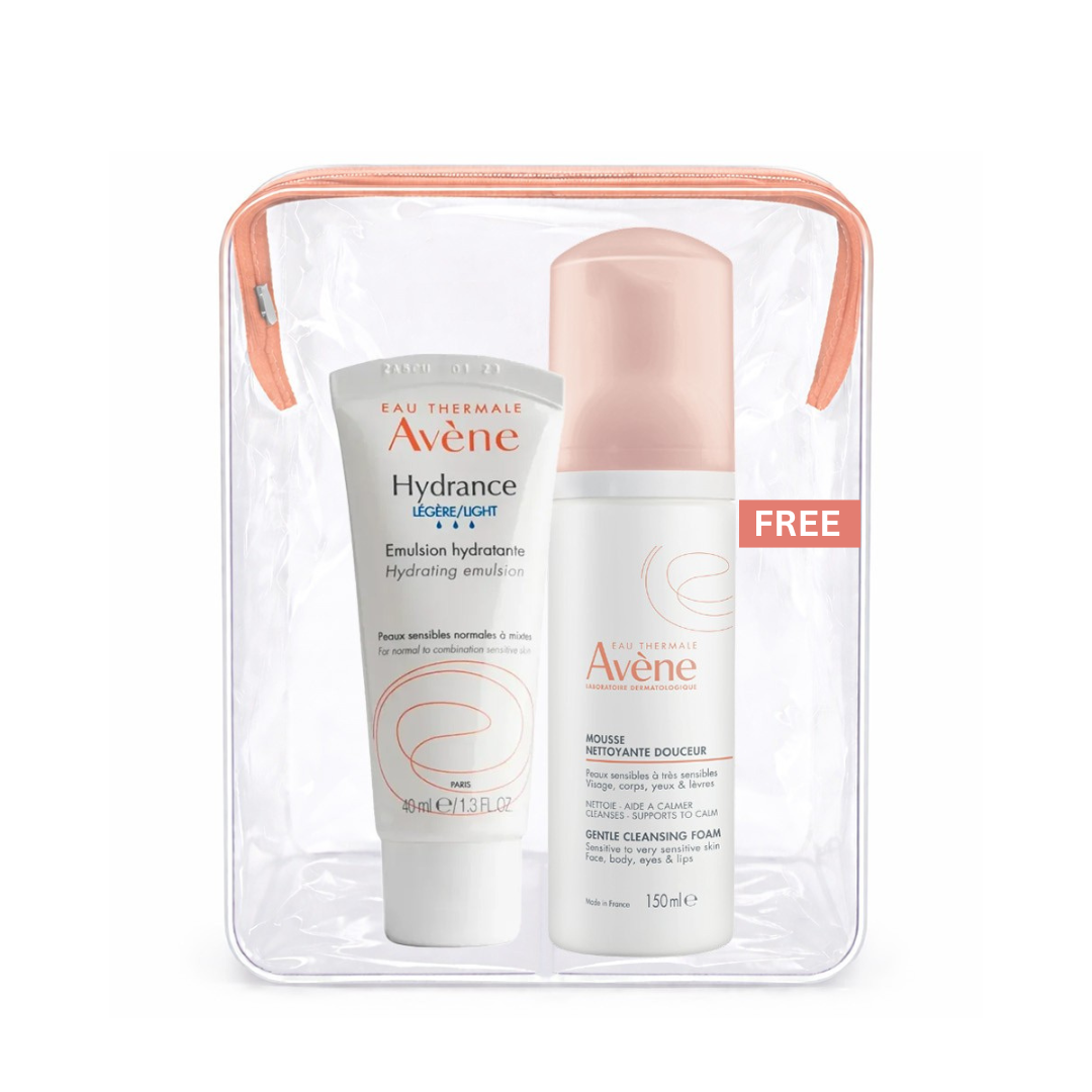 Hydrance Light Emulsion + Cleansing Foam Free