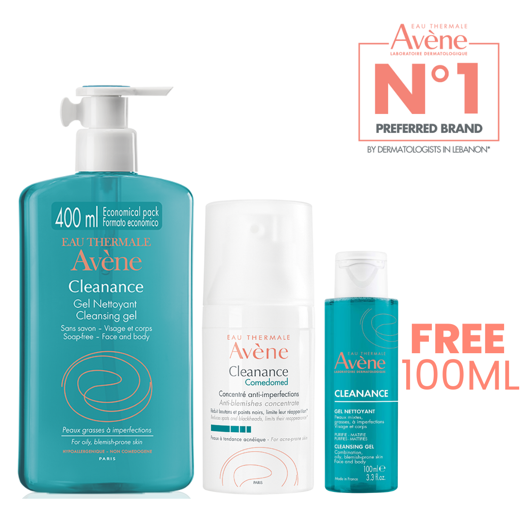 Cleanance Gel 400 ml+ Cleanance Comedomed + Free Cleanance Gel 50 ml