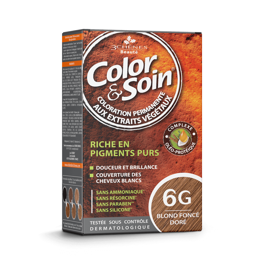 Coloration Permanente-6 G Dark Golden Blond