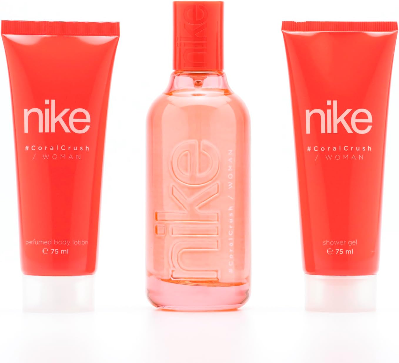 Nike - Woman Coral Crush Eau de Toilette Coffret 100 ml + Shower Gel / Body Lotion 75 ml