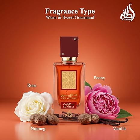 Lattafa – Ana Abiyedh Scarlet Femme Eau de Parfum 60 ml