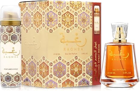 Lattafa – Raghba Eau de Parfum 100 ml + Deodorant 50 ml