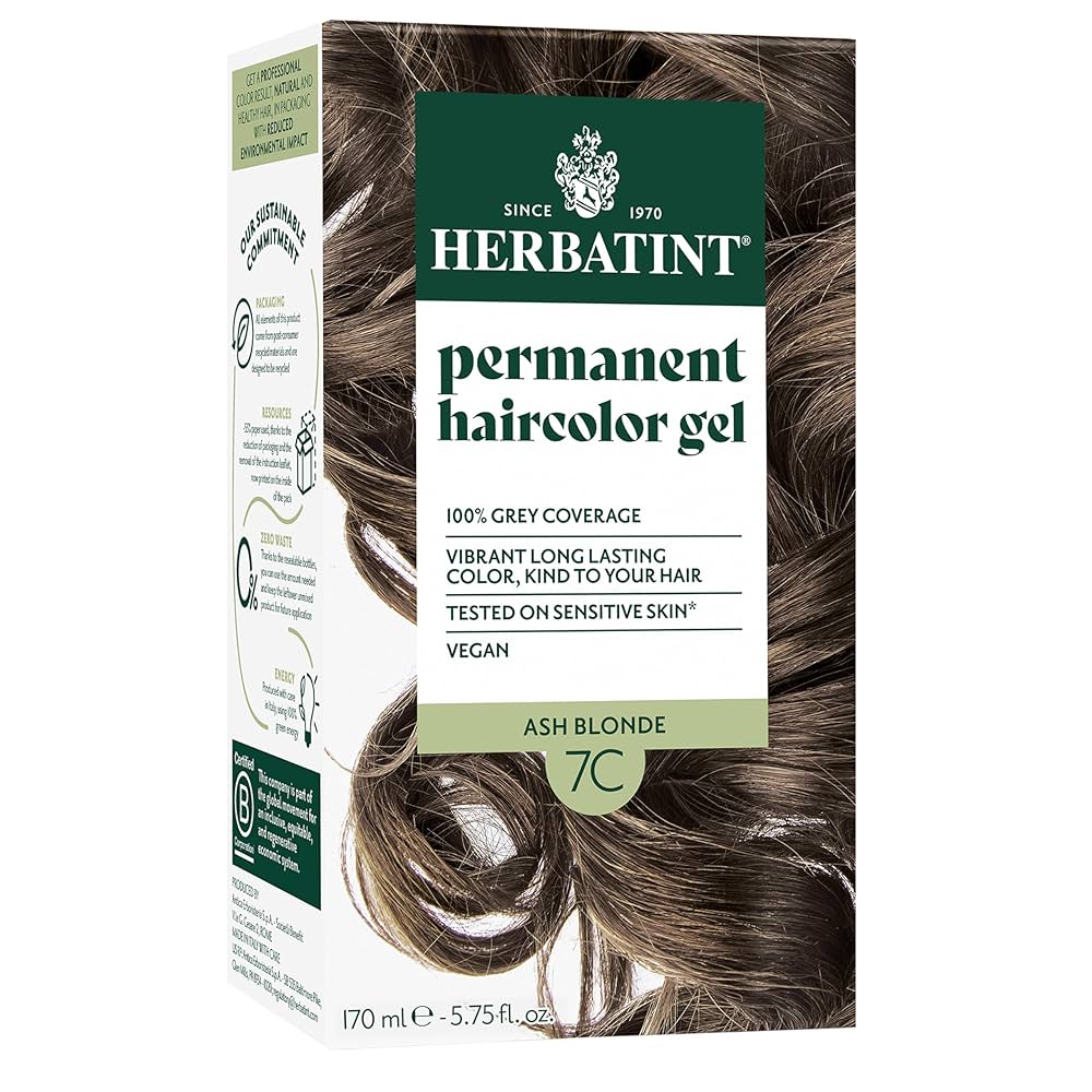 Permanent Haircolour Gel 7 C Ash Blond