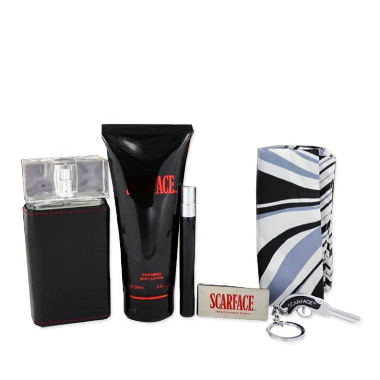 Scarface - Pour Homme Eau de Toilette Coffret 100 ml + Body Lotion + 10 ml + Keychain