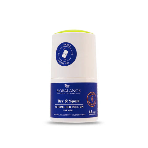 Dry and Sport Natural Deo Roll On Men