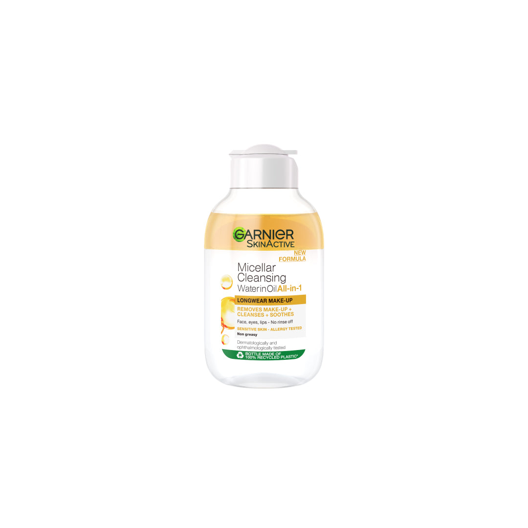 Garnier Micellar Water Oil-Infused Facial Cleanser and Waterproof Makeup Remover 400ml