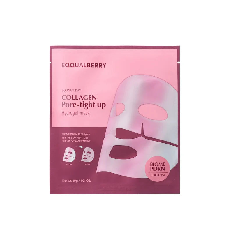 Collagen Pore-Tight Up Hydrogel Mask - Pack of 4 masks