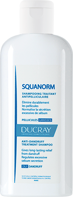 Squanorm Anti-Dandruff Treatment Shampoo Oily Dandruff 200ml - Belle à Merveille