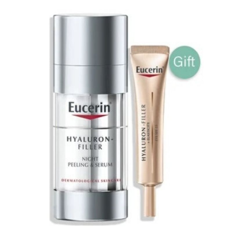 Hyaluron Filler Night Peeling & Serum + Free Hyaluron-Filler Elasticity Eye Cream