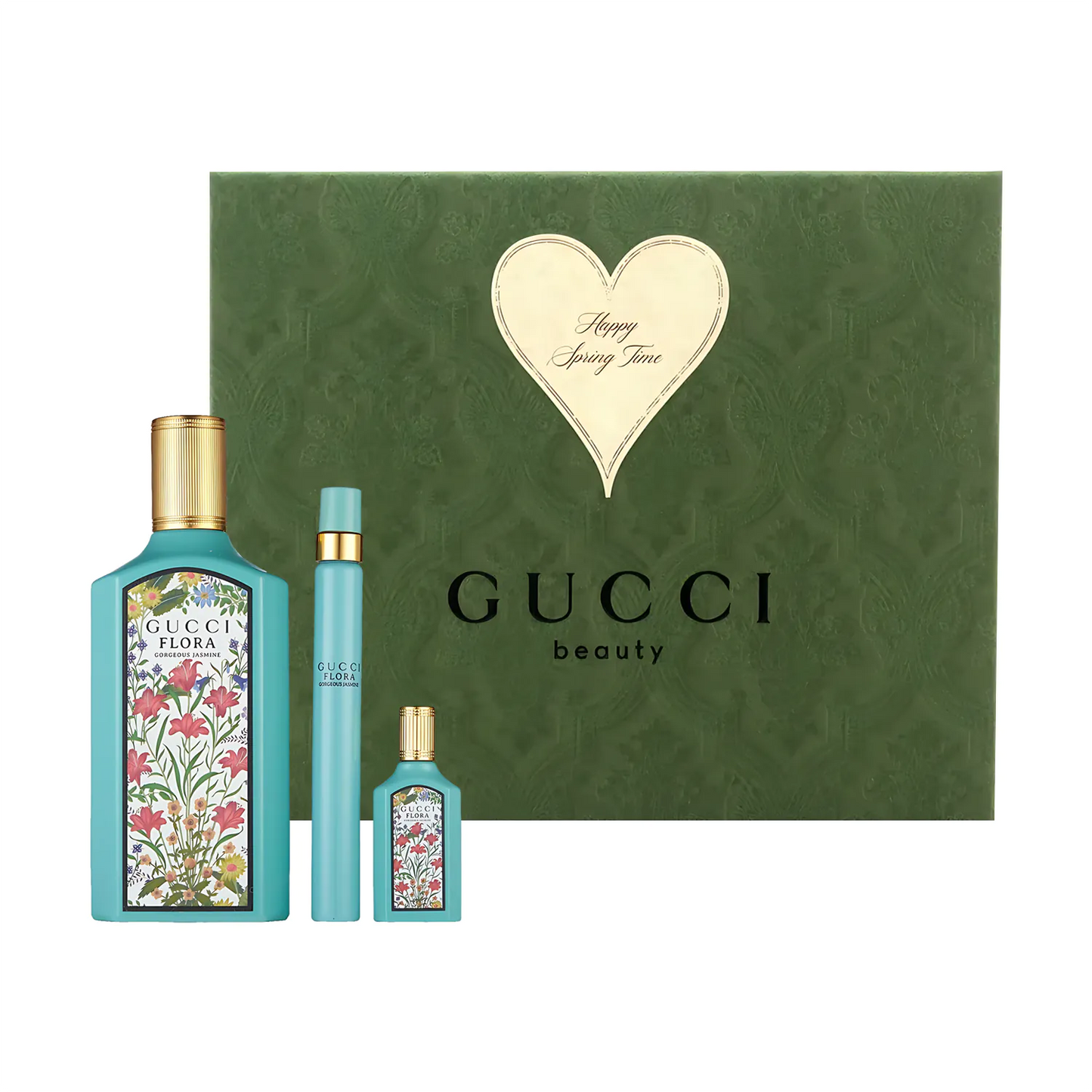 Gucci - Flora Gorgeous Jasmine Femme Eau de Parfum Coffret 100 ml + 5 ml + 10 ml