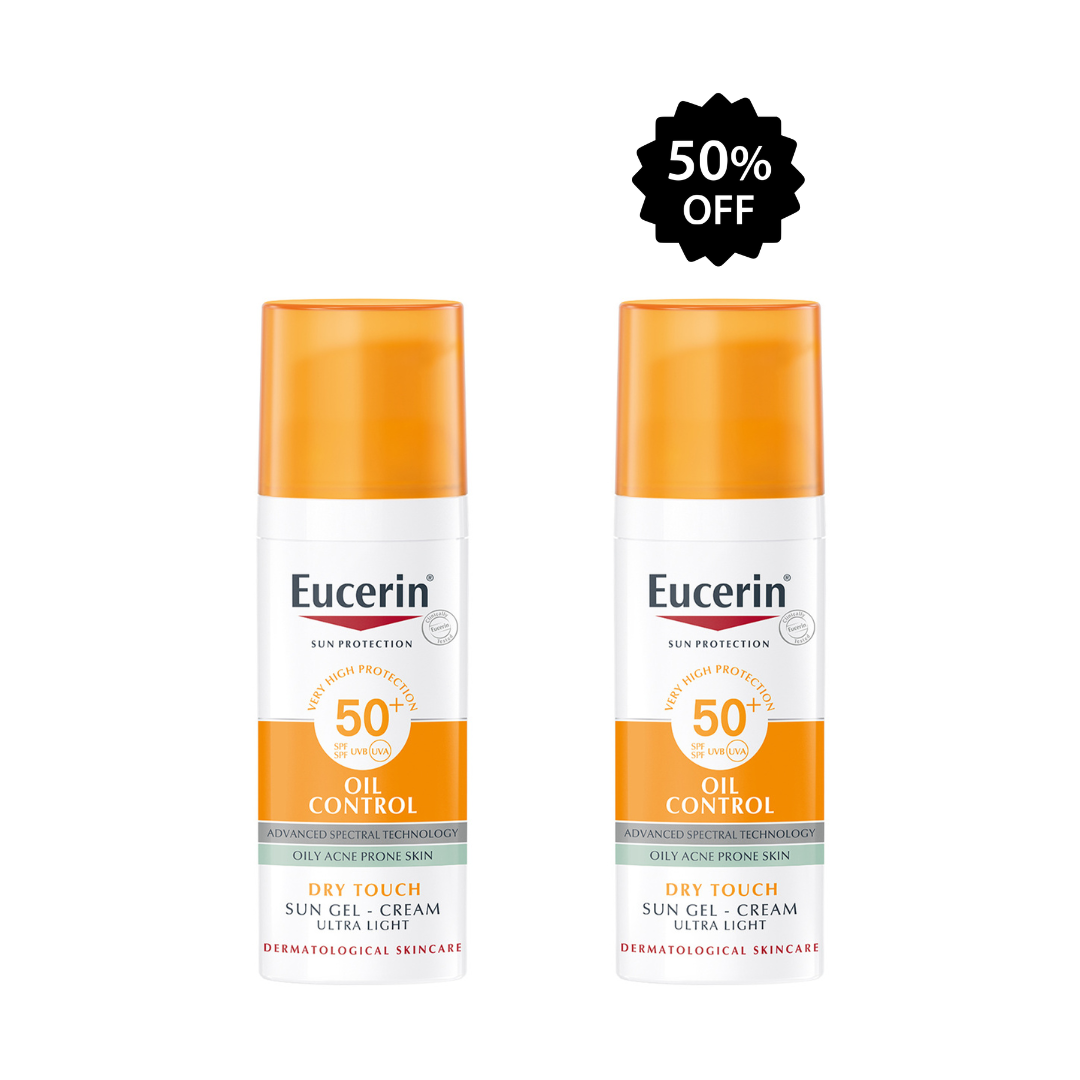 Oil Control Sun Gel Cream SPF 50+ Buy 1 Get 50 % Off On The Second