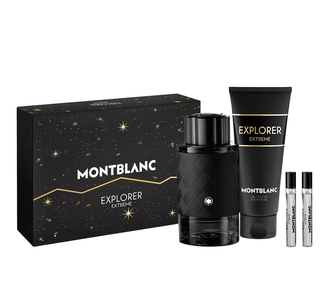 Montblanc - Explorer Extreme Homme Parfum Coffret 100 ml + 2 x 7.5 ml + Shower Gel 100 ml