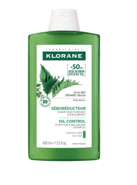 Oil Control Shampoo With Organic Nettle 400ml