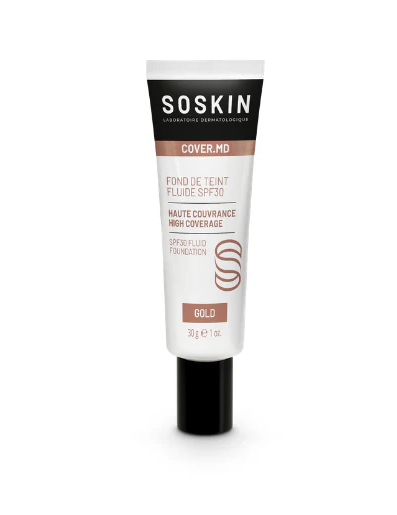 High Coverage Fluid Foundation SPF 30 Gold