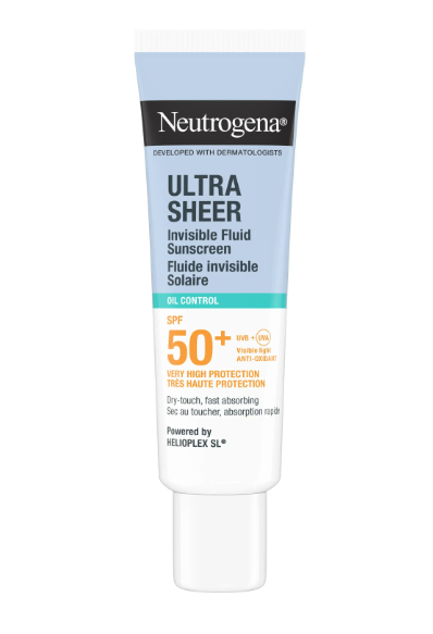 Ultra Sheer Invisible Fluid Oil Control Sunscreen SPF 50+