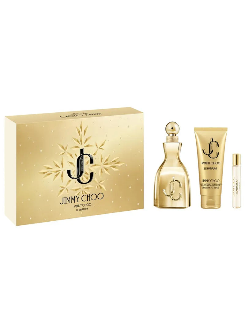 Jimmy Choo – I Want Choo Femme Le Parfum Coffret 100 ml + 7.5 ml + Body Lotion 100 ml