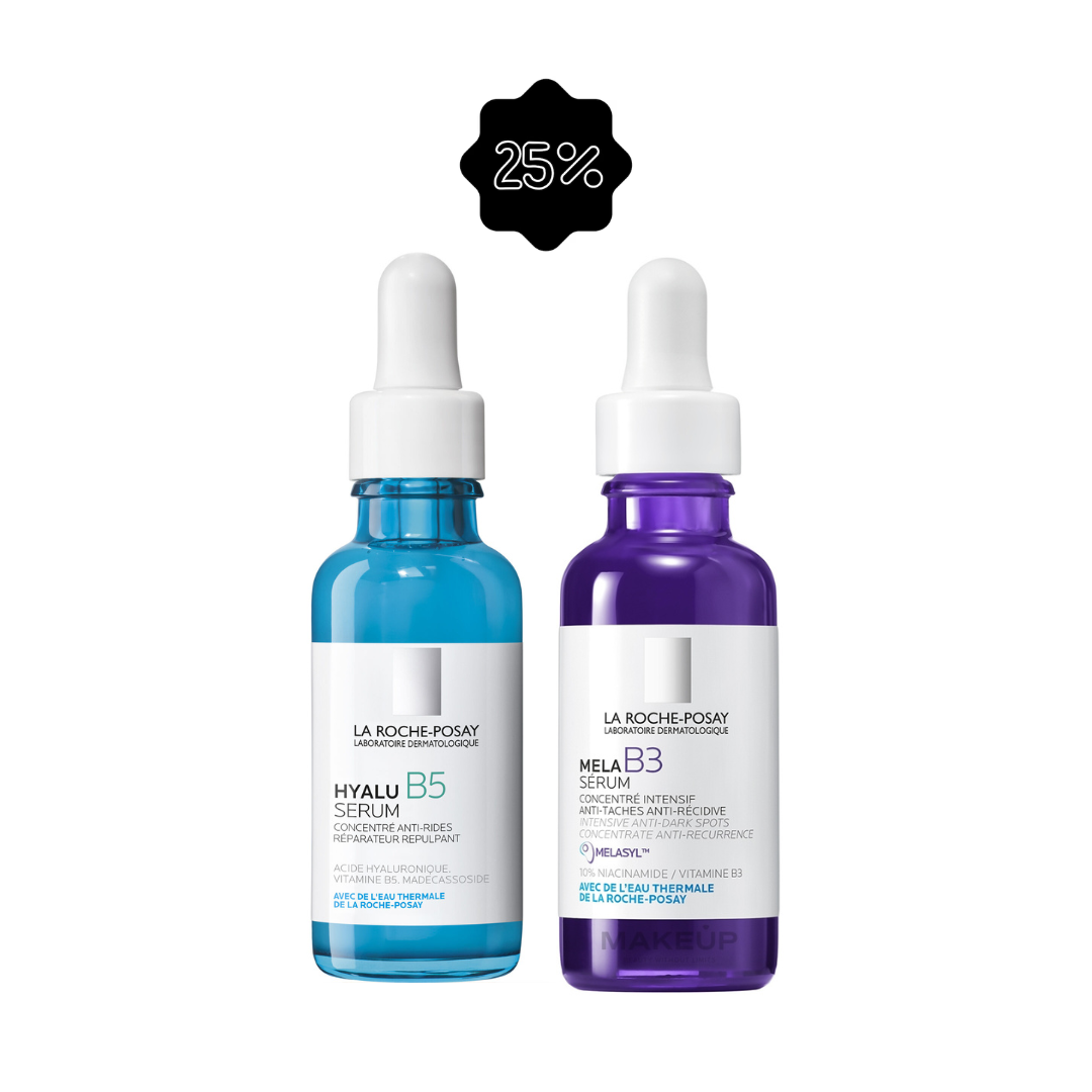 Mela B3 Seru + Hyalu B5 Serum - Belle à Merveille