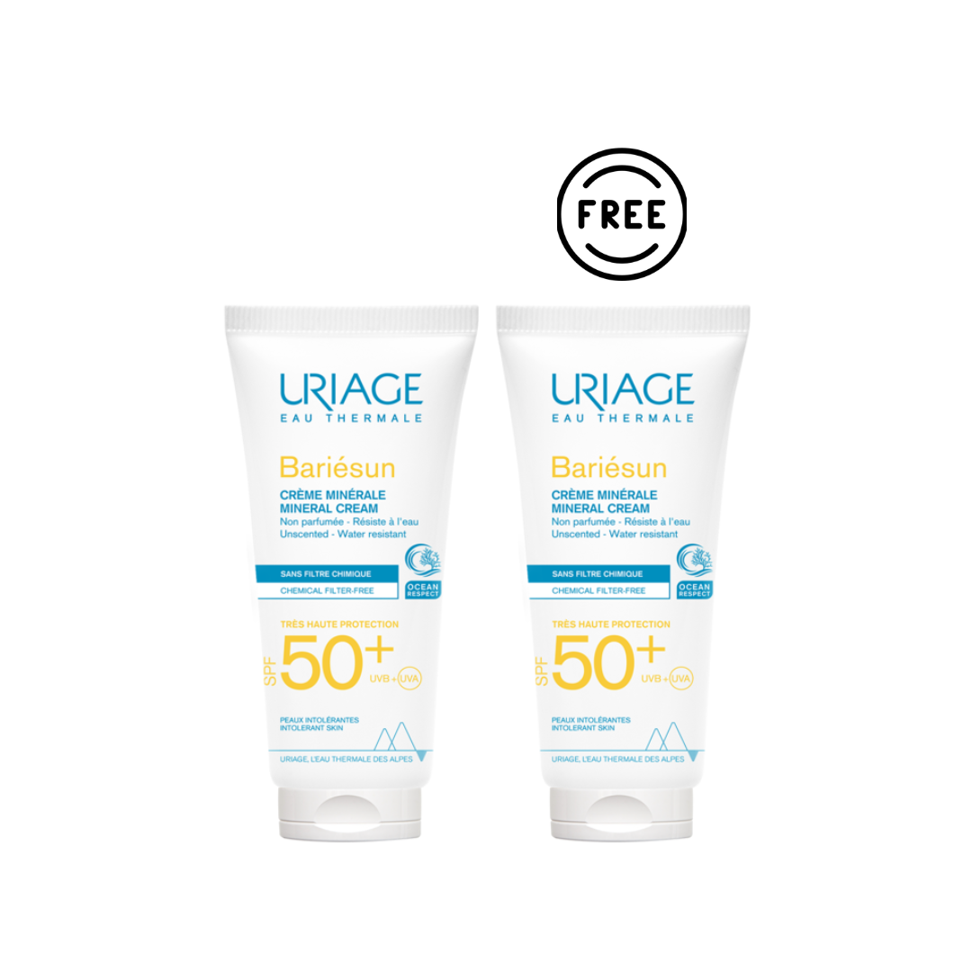 BARIESUN SPF50+ Mineral Cream 50ML Buy 1 Get 1 Free - Belle à Merveille