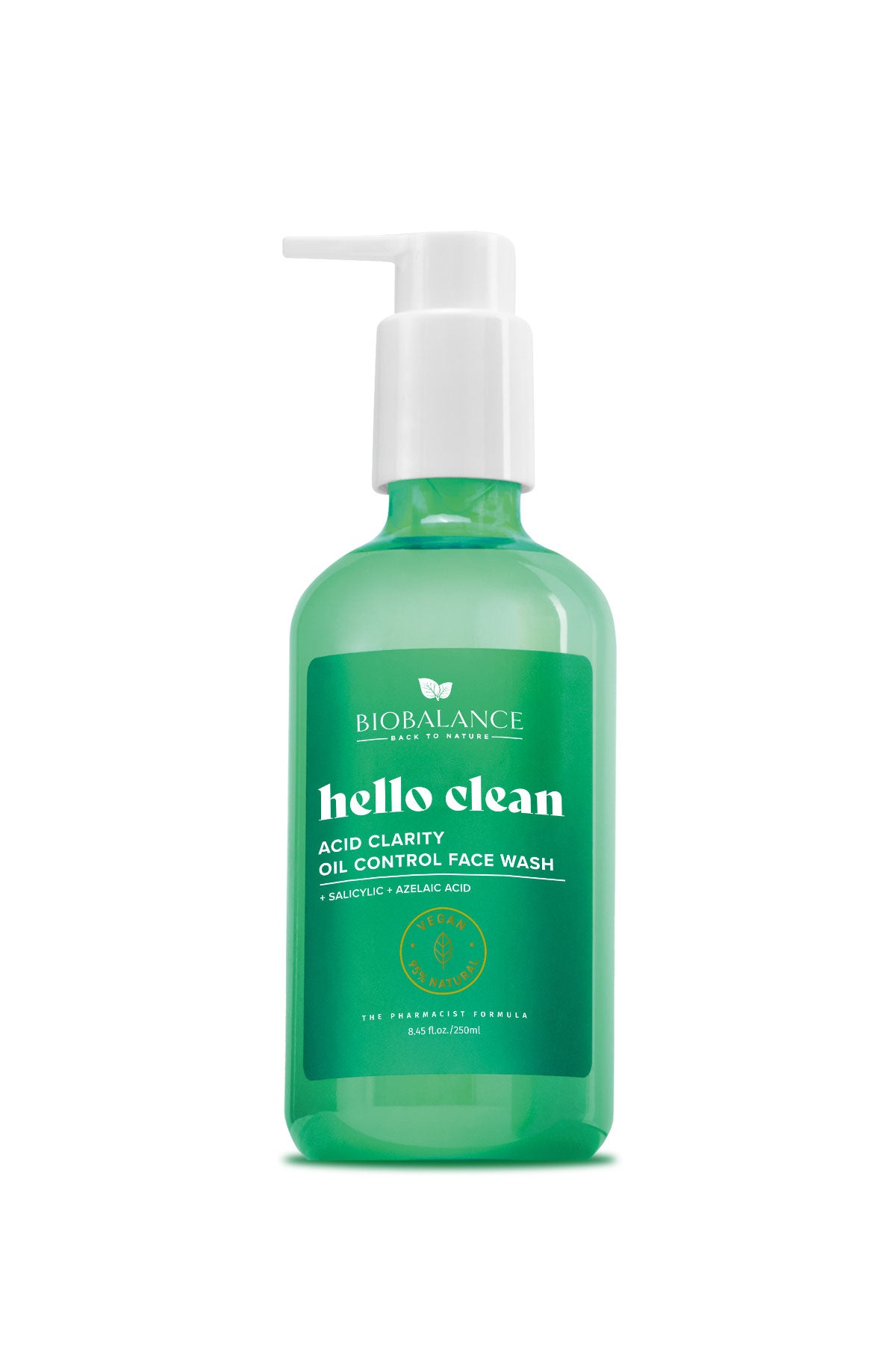 Hello Clean Acid Clarity Oil Control Face Wash 250 ml