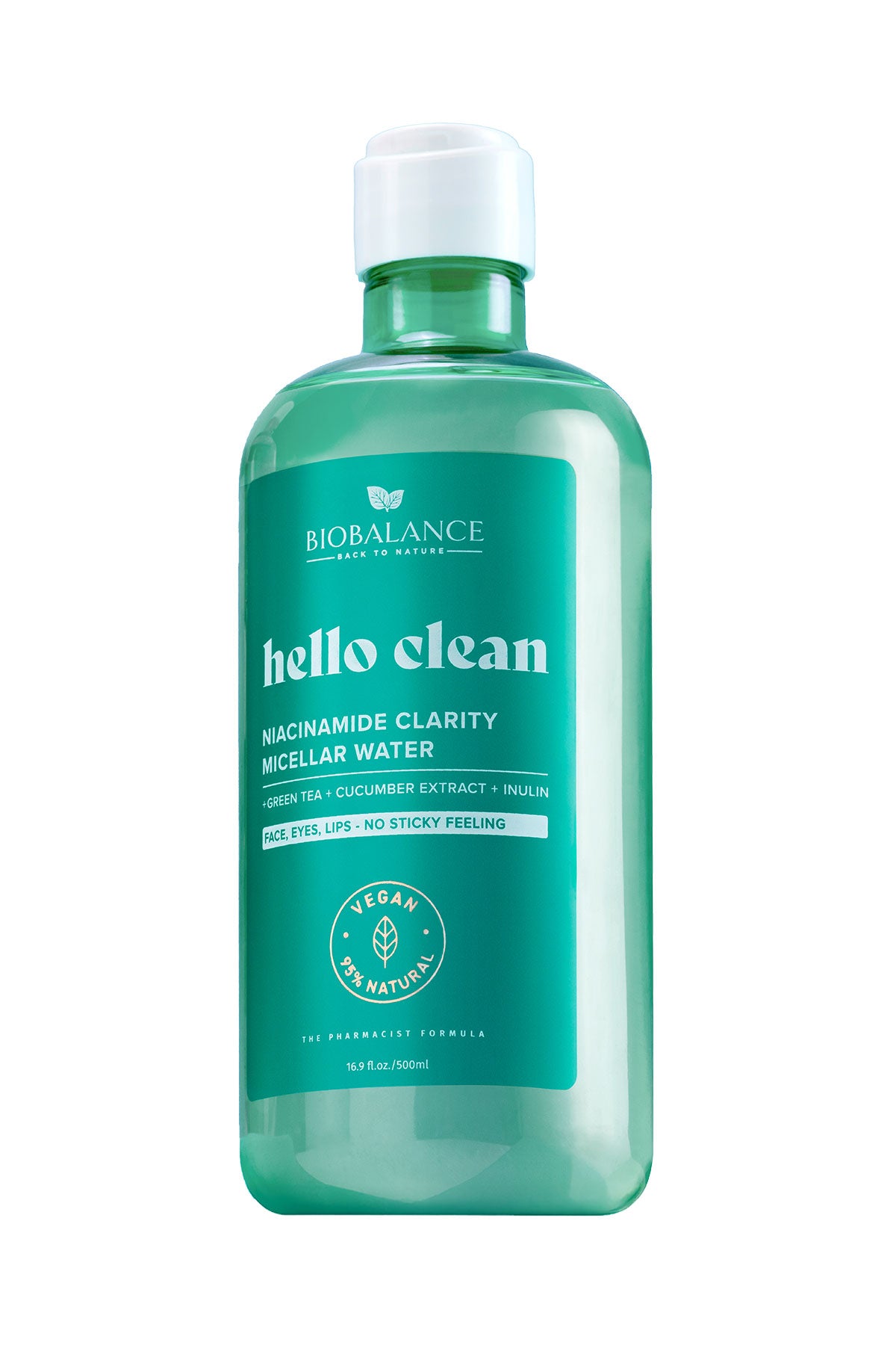 Hello Clean Niacinamide Clarity Micellar Water 500 ml