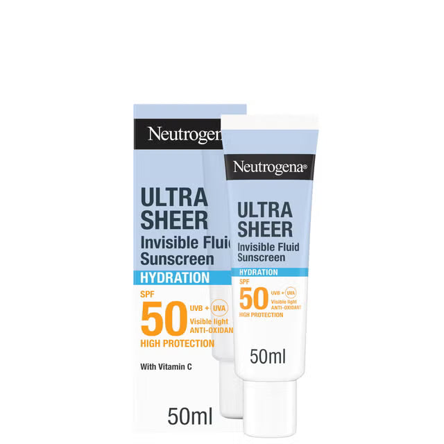 Ultra Sheer Invisible Fluid Hydration Sunscreen SPF 50+