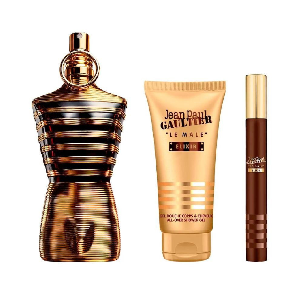 Jean Paul Gaultier – Le Male Elixir Parfum Homme Coffret 125 ml + 10 ml + Shower Gel 75 ml I prefer this response