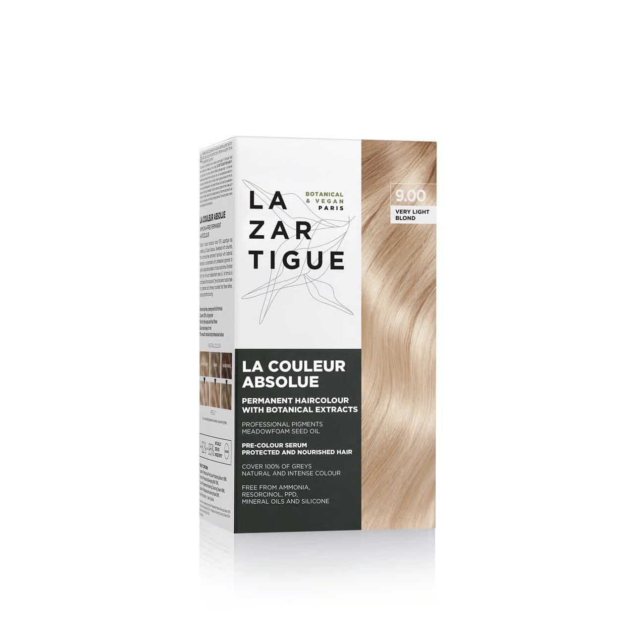 La Couleur Absolue Permanent Hair Colour 9 Very Light Blond