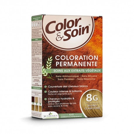 Coloration Permanente 8 G Sandy Golden Blond