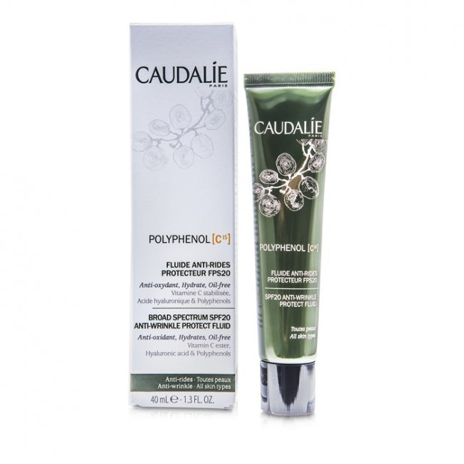 Polyphenol C 15 Anti Wrinkle Protect Fluid SPF 20 - Belle à Merveille