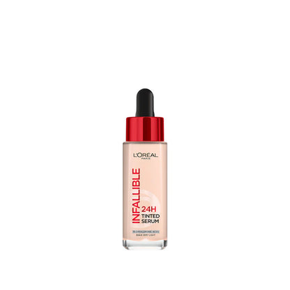 L’Oréal Paris Infallible 24H Tinted Serum with 1% Hyaluronic Acid for Radiant Hydrated Skin