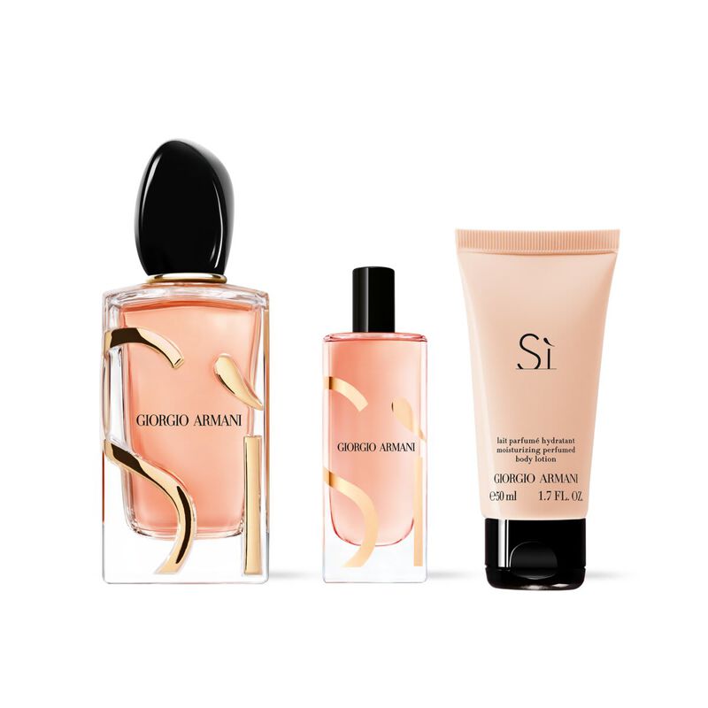 Giorgio Armani – Sì Intense Femme Set Eau de Parfum 100 ml + 15 ml + Body Lotion 50 ml