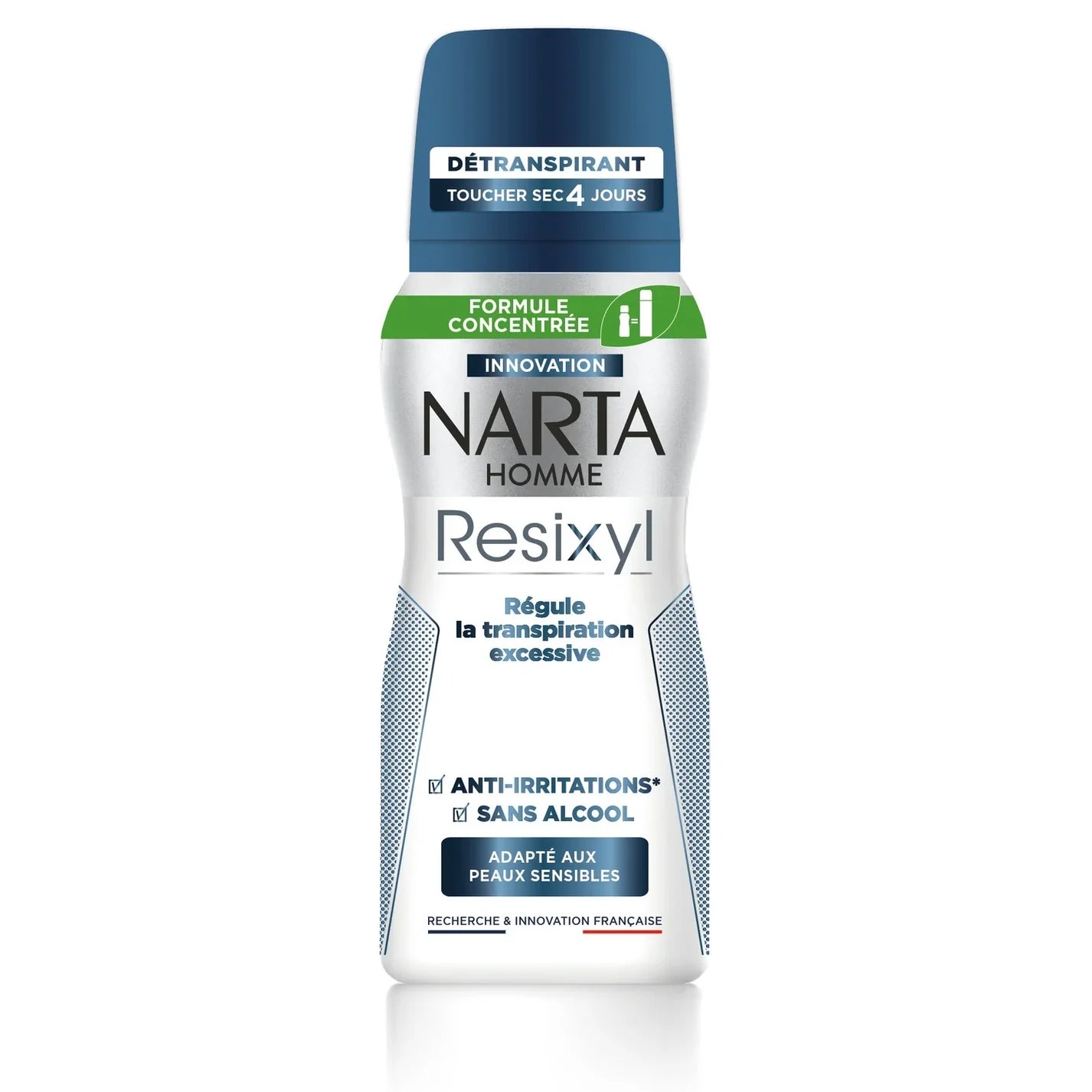 Narta - Resixyl - Spray Deodorant for Sensitive Skin & Excessive Sweating - 48H Anti-Perspirant Protection - For Men - 100ml - Belle à Merveille