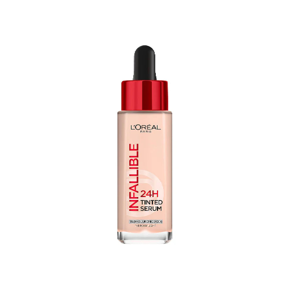 L’Oréal Paris Infallible 24H Tinted Serum with 1% Hyaluronic Acid for Radiant Hydrated Skin