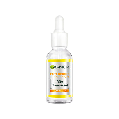 Garnier Fast Bright Vitamin C + Niacinamide 30x Brightening Booster Serum 30ml