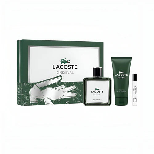 Lacoste – Original Homme Coffret Eau de Parfum 100 ml + 7.5 ml + Shower Gel 100 ml