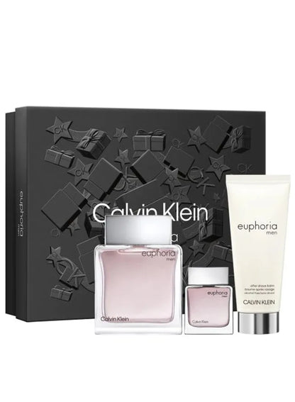 Calvin Klein - Euphoria Homme Eau de Toilette Coffret 100 ml + 15 ml + After Shave 100 ml