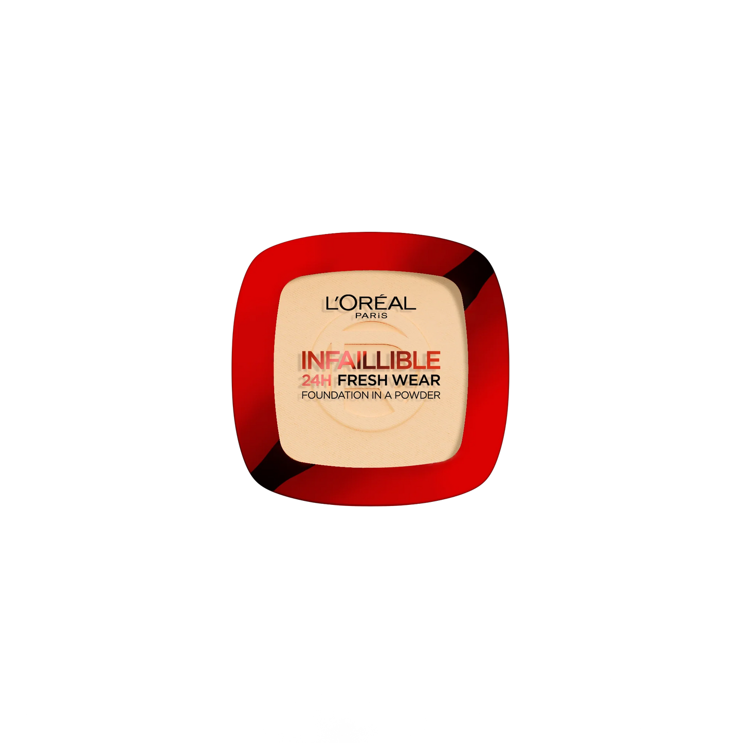 L’Oréal Paris Infaillible Up to 24H Fresh Wear Foundation in a Powder- Waterproof, Heatproof, Sweatproof