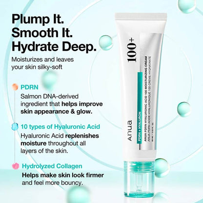 PDRN Hyaluronic Acid 100 Moisturizing Cream