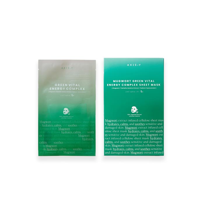 Mugwort Green Vital Energy Complex Sheet Mask