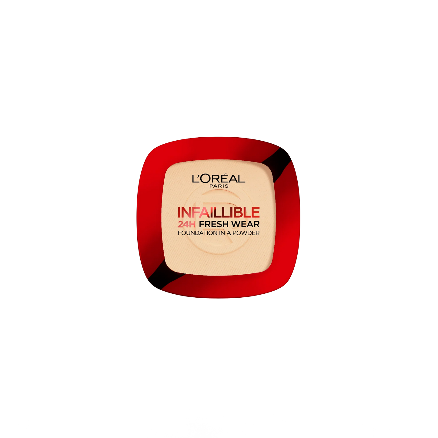 L’Oréal Paris Infaillible Up to 24H Fresh Wear Foundation in a Powder- Waterproof, Heatproof, Sweatproof