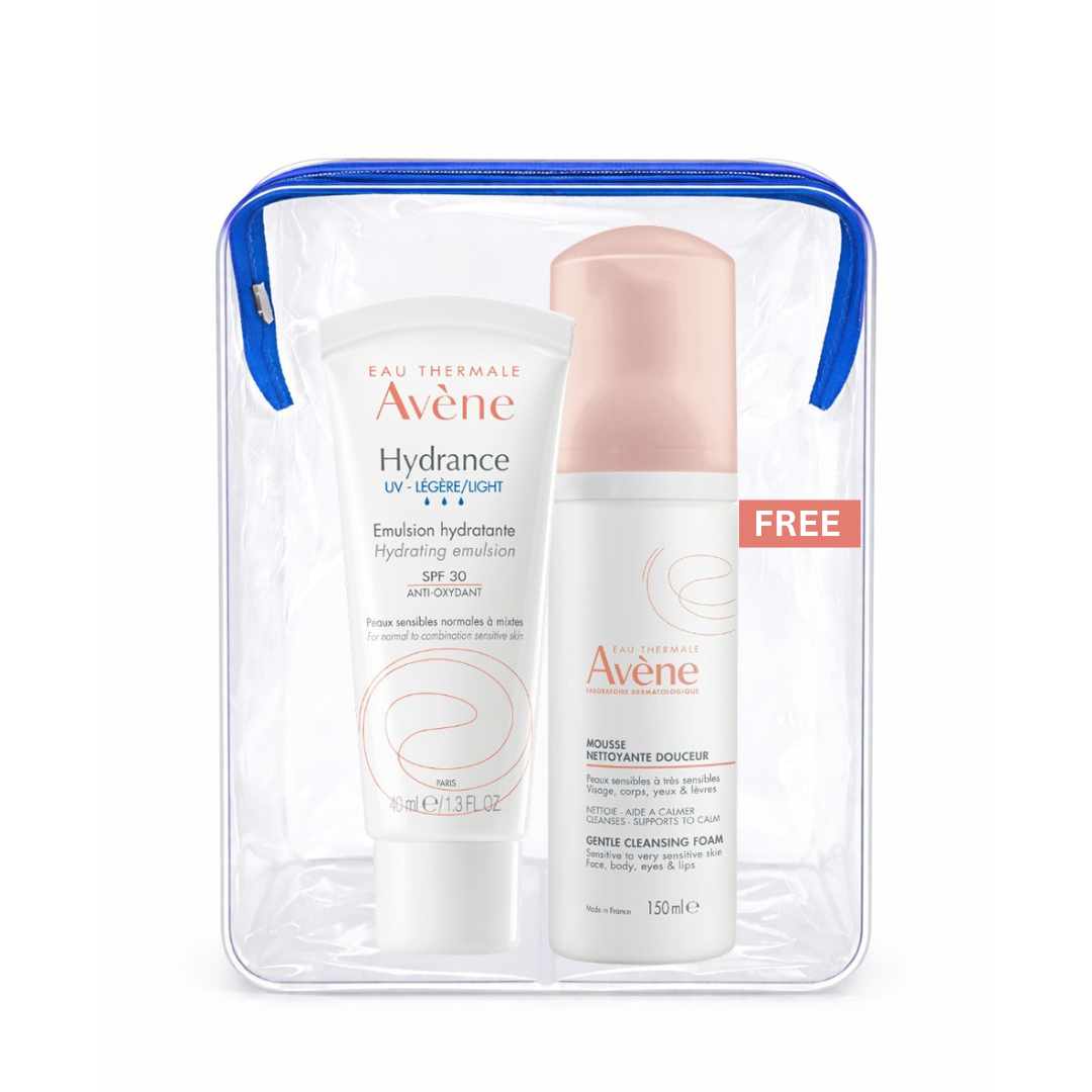 Hydrance Light Emulsion SPF 30 + Cleansing Foam Free