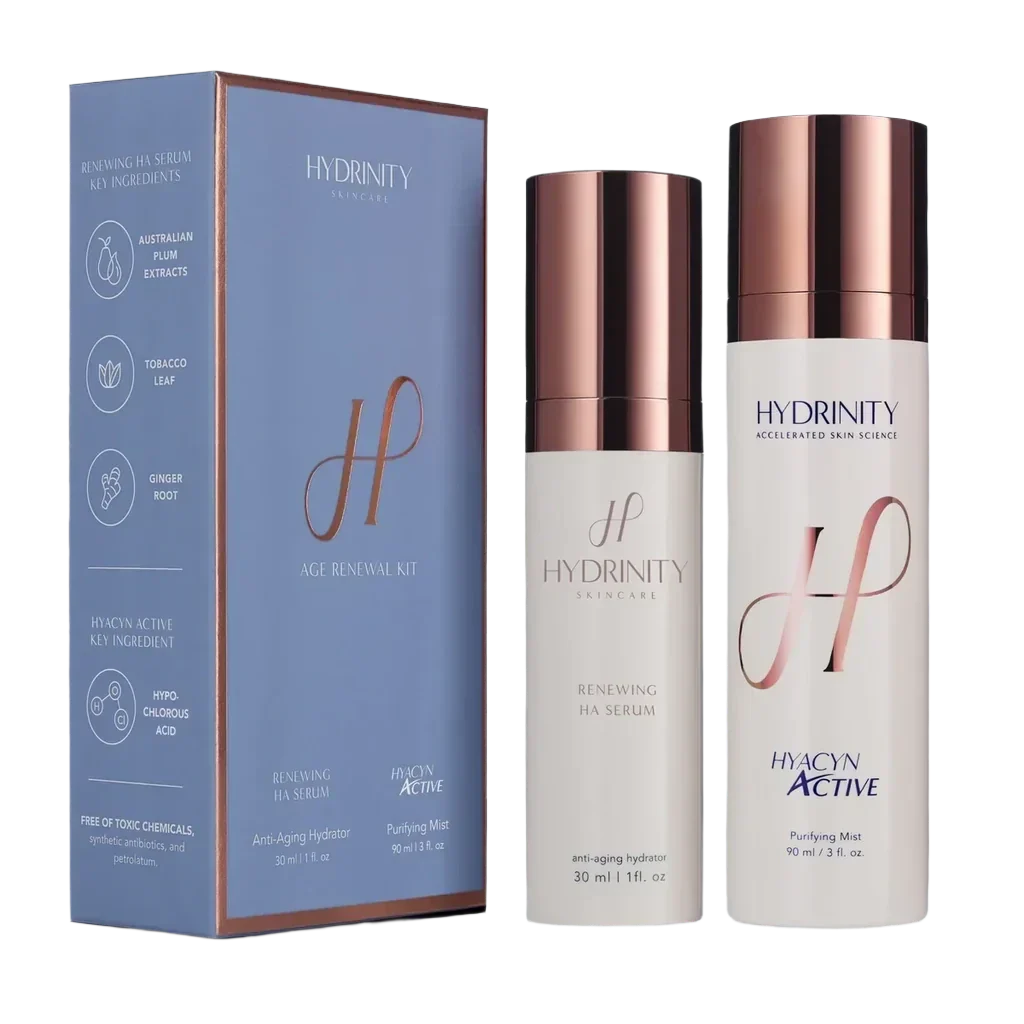 Age Renewal Kit- Renewing HA Serum+ Hyacin Active Purifying Mist