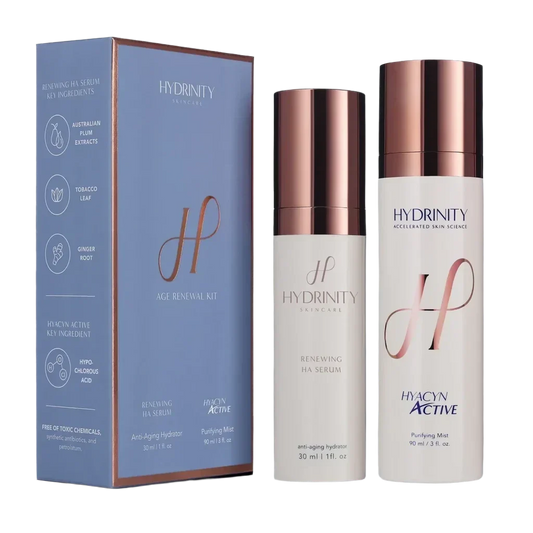 Age Renewal Kit- Renewing HA Serum+ Hyacin Active Purifying Mist