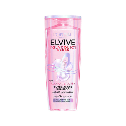 L’Oréal Paris, Elvive, Glycolic Gloss Shampoo, Glossing treatment, 3% [Gloss Complex] with Glycolic Acid, 400ml