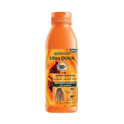 Garnier Ultra Doux Papaya Vegan Hair Food Shampoo for damaged hair - Belle à Merveille