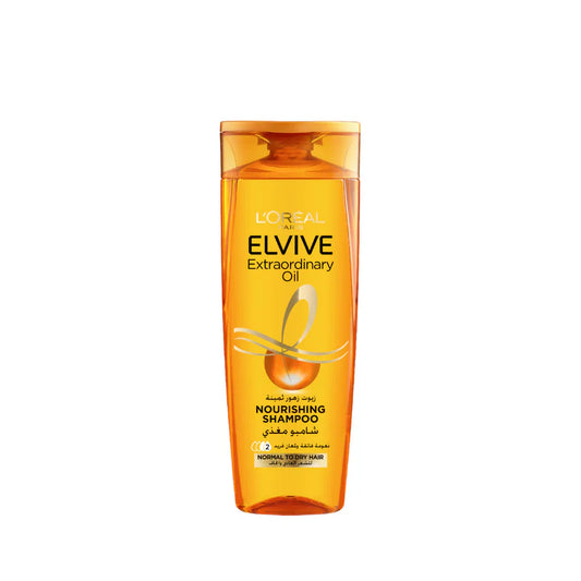 L’Oreal Paris Elvive Extraordinary Oil Nourishing Shampoo - For Normal Hair With Tendency To Dry-400 mL.