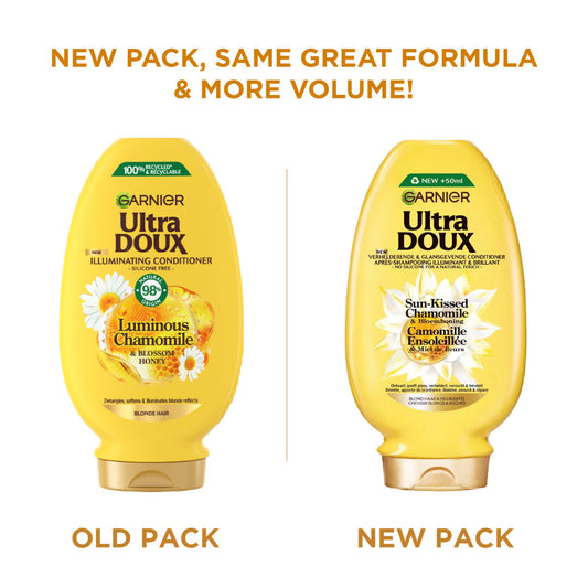 Ultra Doux with Camomile and Flower Honey Illuminating Conditioner - 250ml