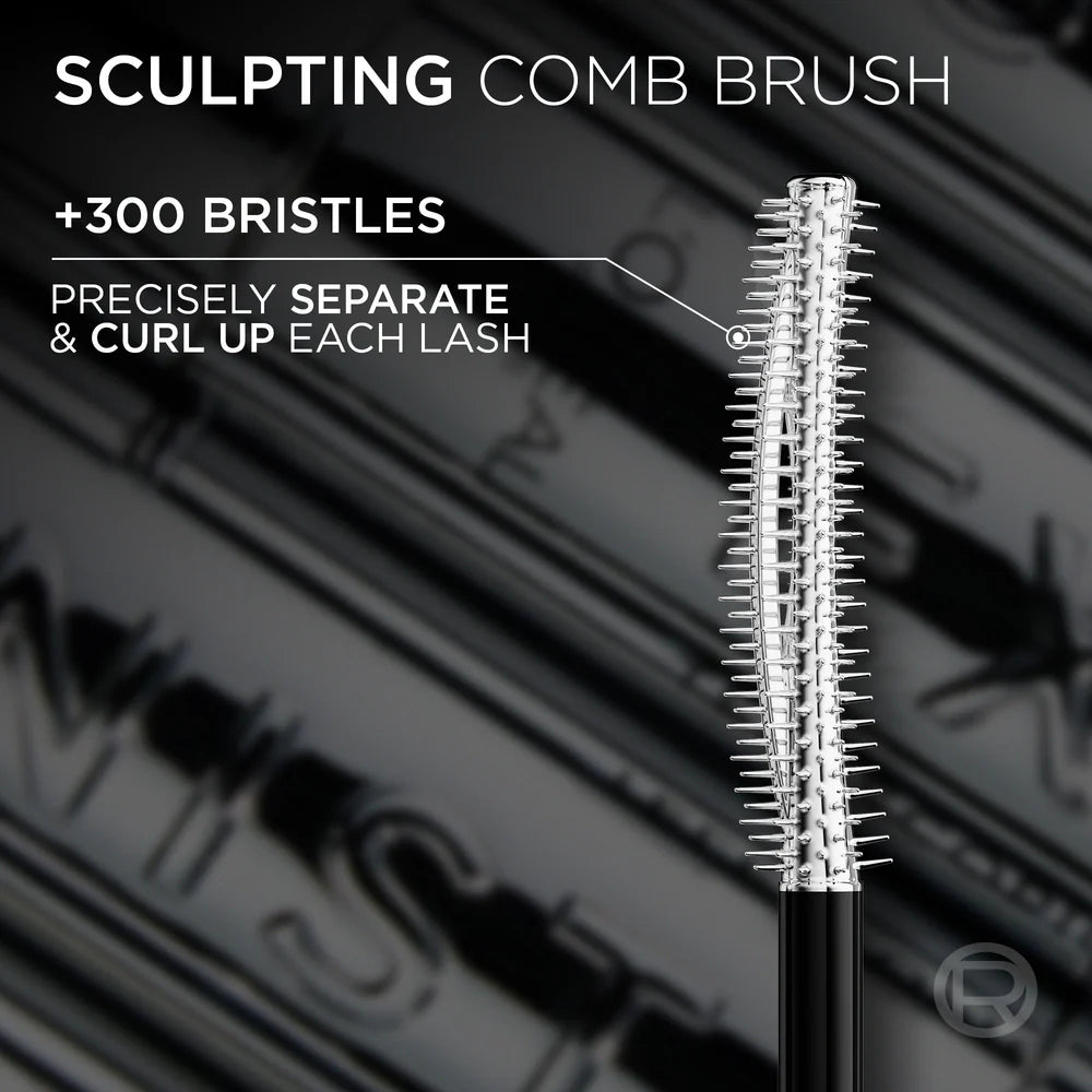 L’Oréal Paris Telescopic Extensionist Mascara for 24H Long-Lasting Curl, Volume, and Exceptional Lengthening Eyelashes with Eyelash-Extension Effect