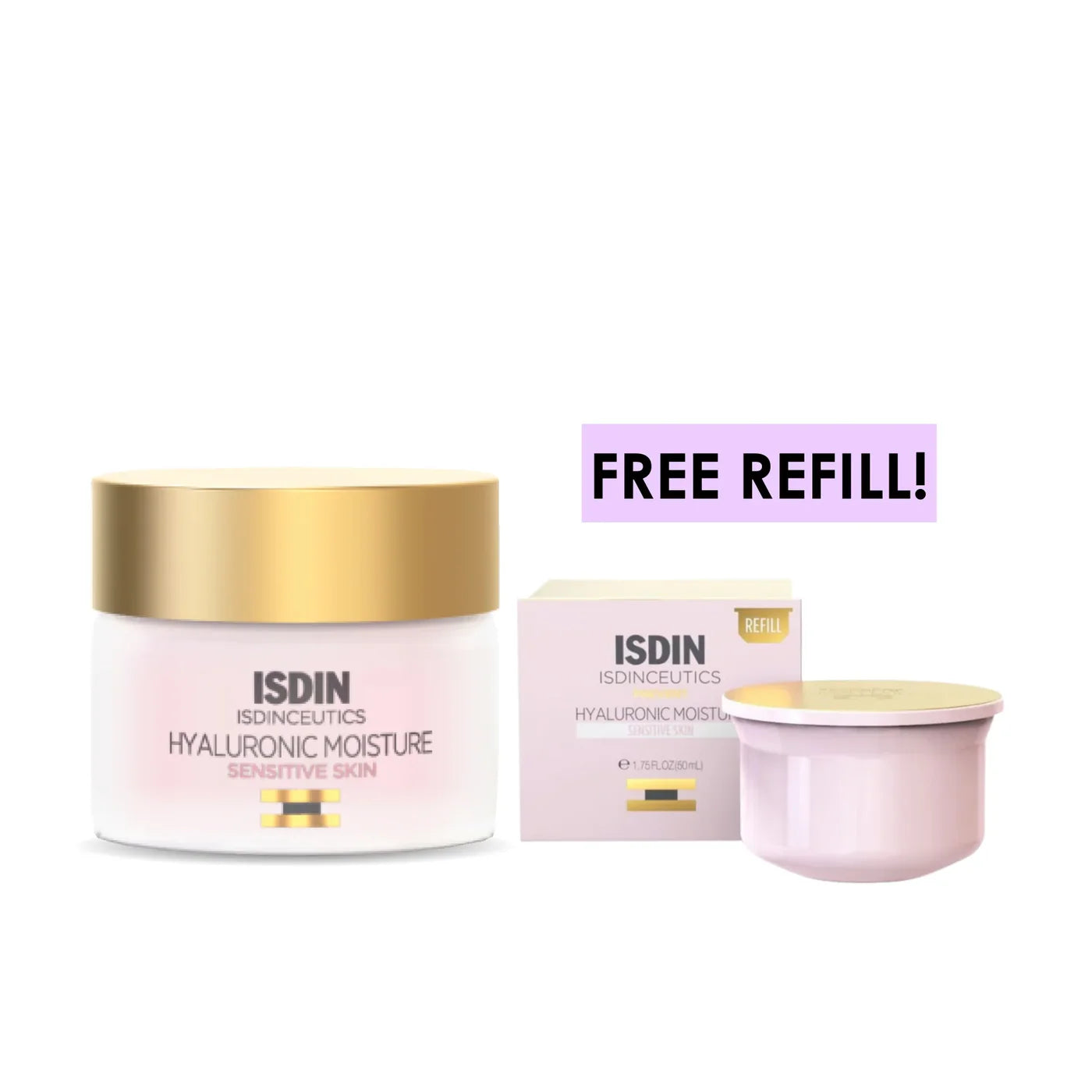 Special Offer Hyaluronic Moisture Cream+ Refill Sensitive Skin